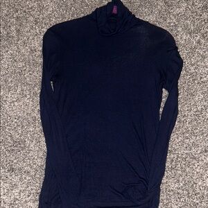 White House Black Market Deep Blue Turtleneck